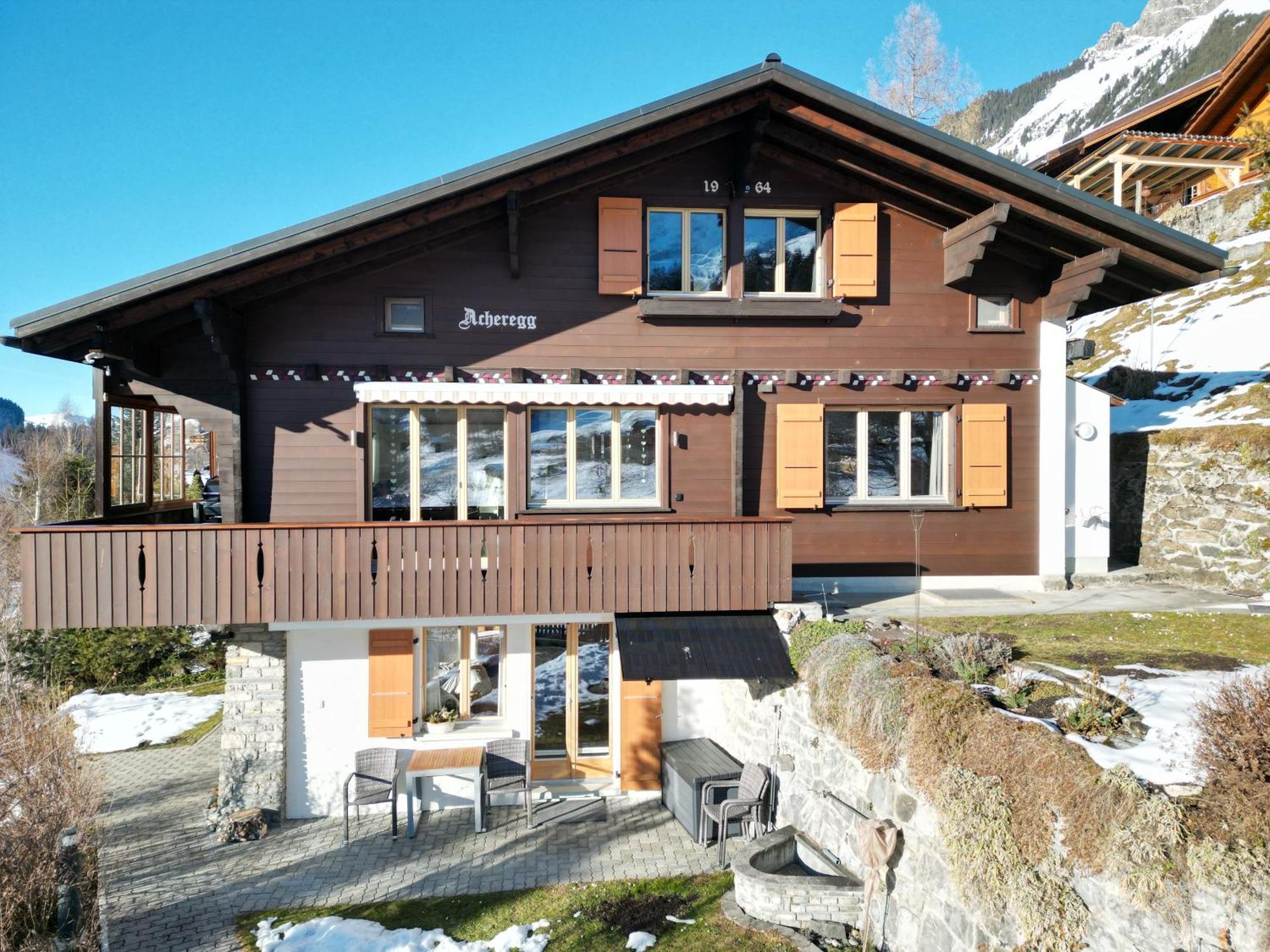 Chalet Acheregg Венген Екстериор снимка