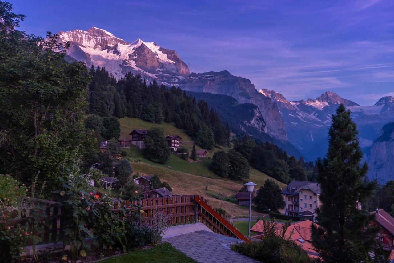 Chalet Acheregg Венген Екстериор снимка